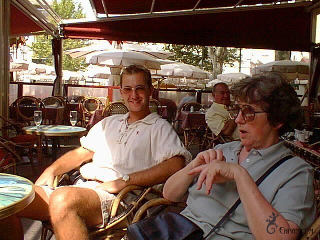 Chris et la m&egrave;re de Kieran